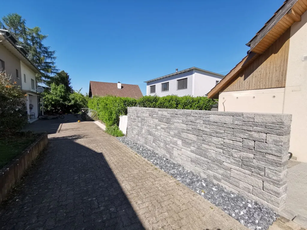 Sacher Gartenbau Mauern