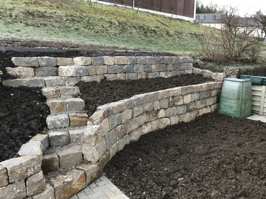 Sacher Gartenbau Mauern