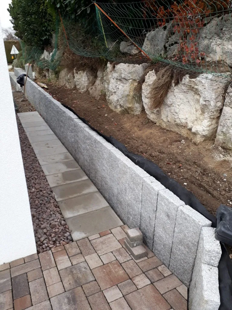 Sacher Gartenbau Mauern