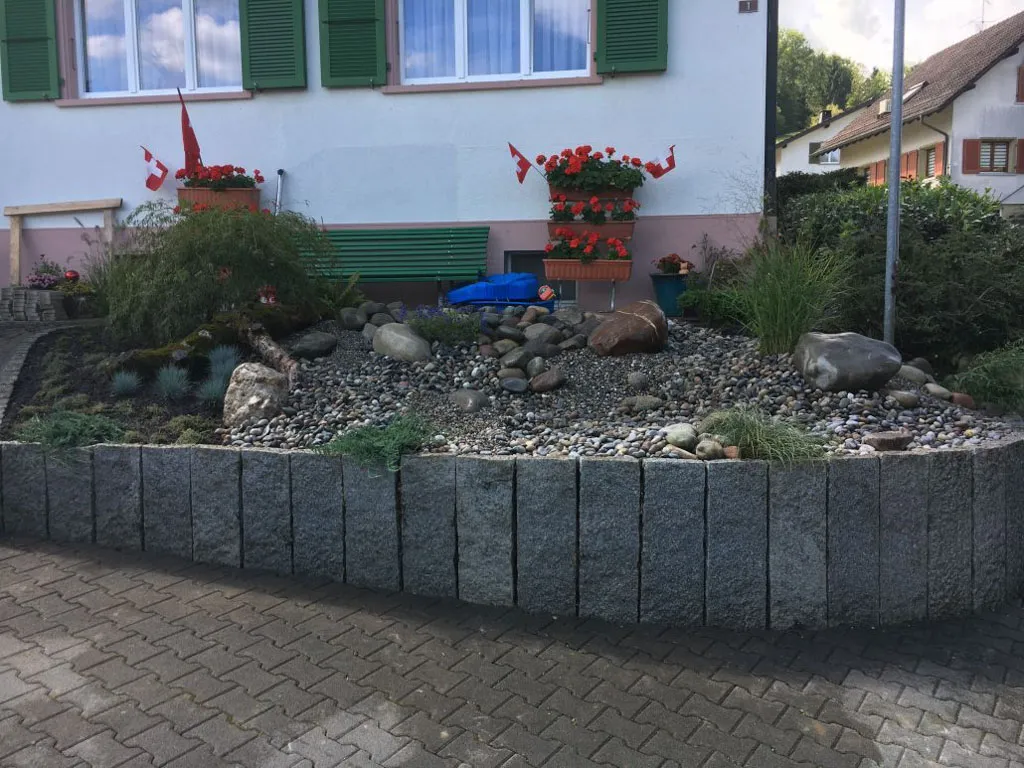 Sacher Gartenbau Steingärten