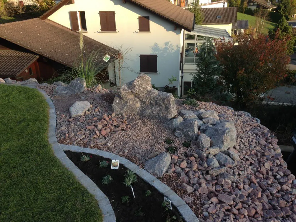 Sacher Gartenbau Steingärten