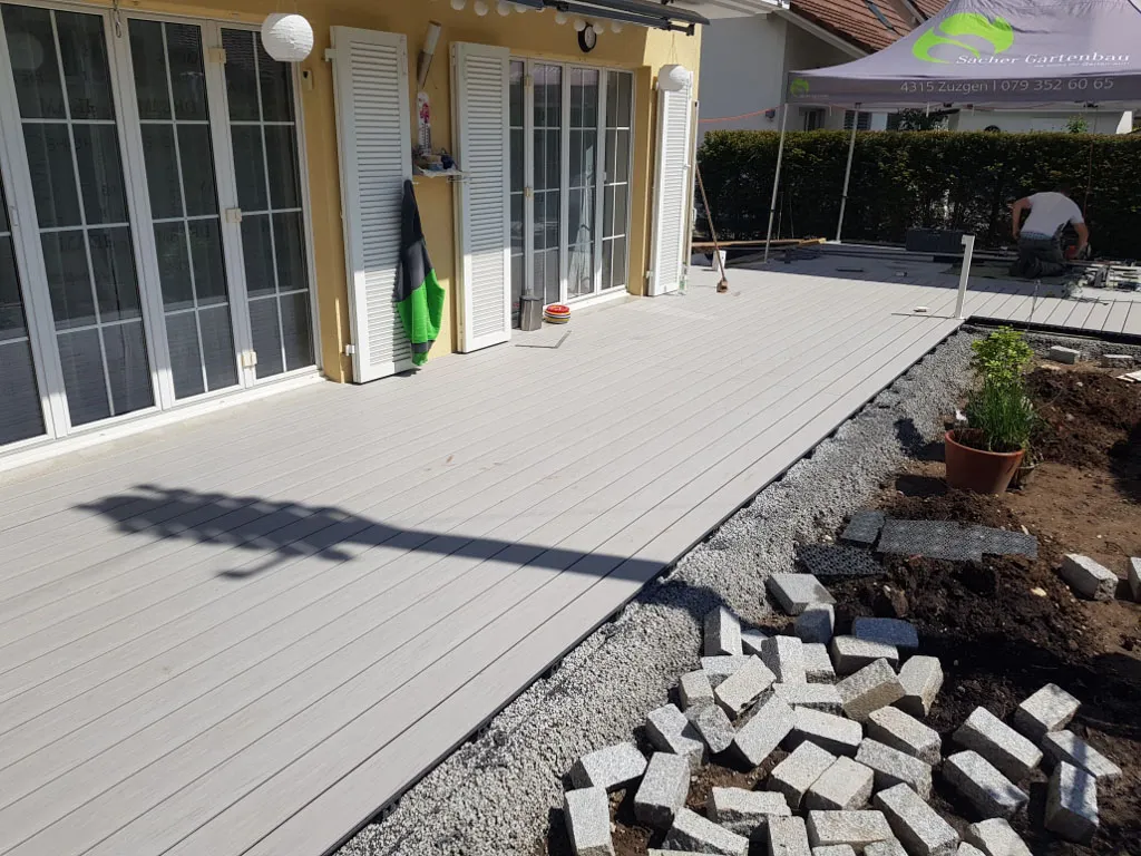 Sacher Gartenbau Terrassendeck