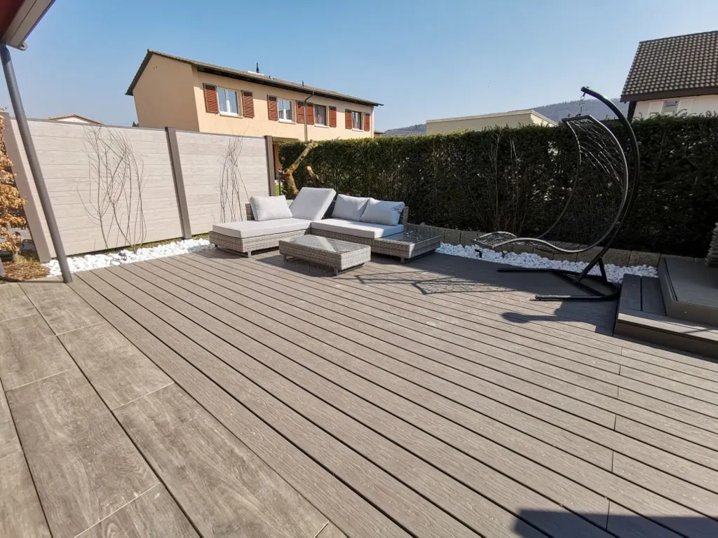 Sacher Gartenbau Terrassendeck