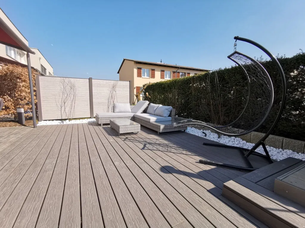 Sacher Gartenbau Terrassendeck